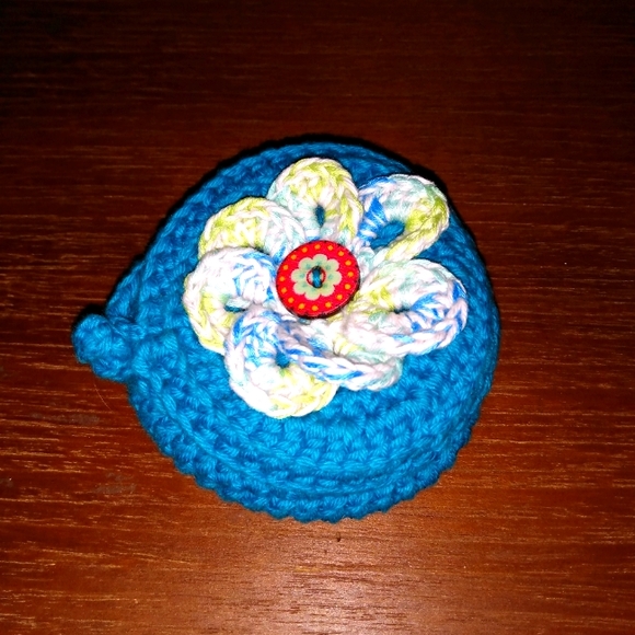 💠 Face Scrubbies & Holder Set of 4 Eco Friendly Crochet HANDCRAFTED - Picture 4 of 10